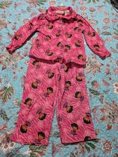 Nickelodeon Dora the Explorer Girls Pajama Set 4T Pink Fleece 2 Piece