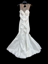 White Elegant Maxi Formal Dress