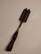 Vintage Style 2 Barrel Stove Curling Iron READ DES
