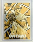 SHOHEI OHTANI - 2021 TOPPS FIRE GOLD MINTED PARALLEL CARD #26 - ANGELS - DODGERS
