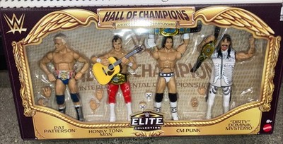 Mattel WWE Elite Hall Of Champions: Intercontinental Championship 4 Pack 2026