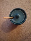 Vintage Honey Pot Great Bay Pottery Blue Crab Handmade Painted New Hampshire USA — photo 4