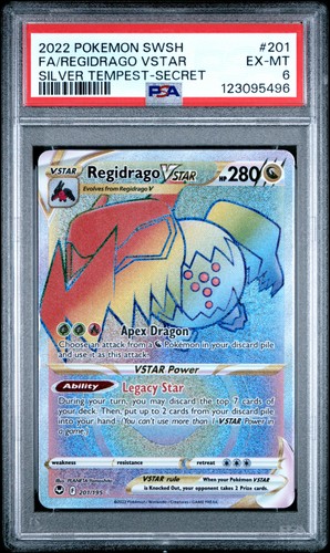 Regidrago VSTAR graded PSA 6 for sale on eBay