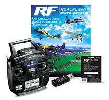 Futaba RealFlight Evolution RC Flugsimulator mit 6K-V3S & WSC-1 Wireless Set