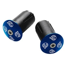 Cinelli Alloy Expander End Plugs - Anodized Blue Aluminum For Road Drop Bars