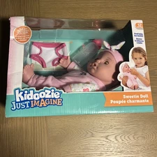 Kidoozie Sweetie Doll - Soft-Bodied 12 Inch Doll with Open and Close Eyes