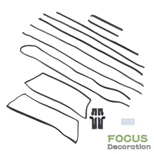 Rubber For Ford MUSTANG Deluxe 1965-1966 Windshield Roof Doors Sealant Strip