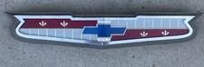 1956 Chevy Belair Hood Trunk Emblem Assembly V8 3721309 Repro
