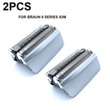 2 X For Braun Series 8 Shaver 83M Replacement Electric Shaver Heads 8320S 8370cc