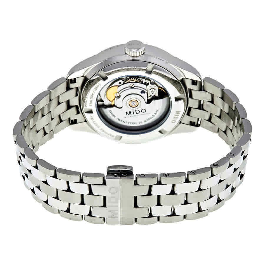 Mido Belluna II Automatic Silver Dial Men's Watch M0244281103100