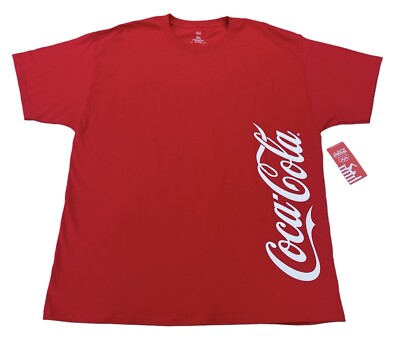 COCA COLA LONDON OLYMPIC TENNIS GAMES XL T-SHIRT 2012 HANES -NEW