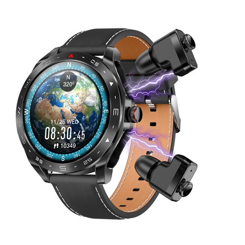 Smart Watch with Headset Bluetooth Call Music Smartwatch for Android iOS Phones - 第 15/18 張圖片
