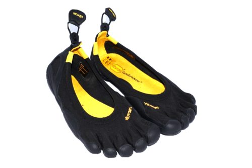 Vibram FiveFingers Classic Black Shoe Size Options UK 3,5,5.5,6,8 available - 第 1/13 張圖片