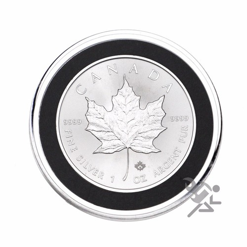 Soporte para dólar de plata Morgan, tubo cápsula roja y 20 anillos negros Air-Tite de 38 mm - Imagen 4 de 6