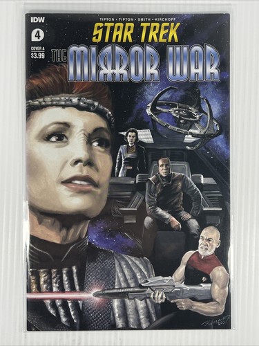 Star Trek The Mirror War #1-4, 7, 8 J.K. Woodward Covers IDW Publishing 2021 NM - Picture 5 of 8