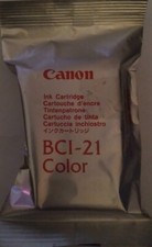 Cartuccia di inchiostro a colori Canon BCI-21 in confezione lamina sigillata 