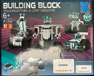 Maiwaput 13 in 1 Remote Control STEM Building Kit 612Pcs Educational Toys Age 6+