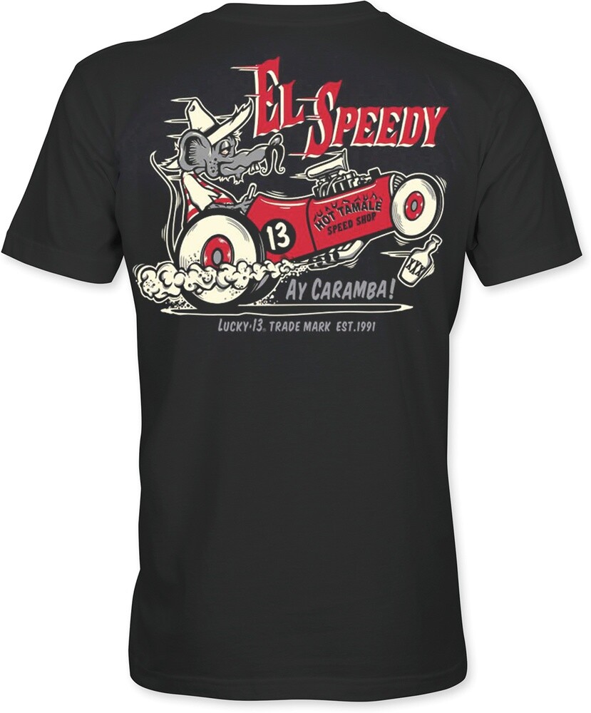 Футболка Lucky 13 Herren El Speedy Tee L13TS000082ZW 8390₽