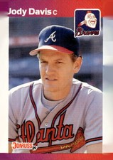 1989 Donruss #650a Jody Davis