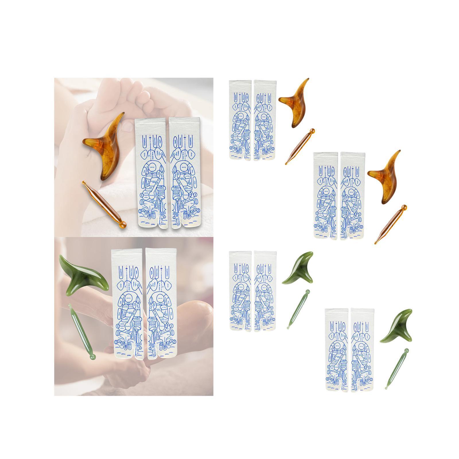 Le massage des pieds améliore la circulation Chaussettes de réflexologie