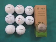 Golf Balls Lot of 11 Balls Callaway, NIKE , DIXON, TOP-FLITE