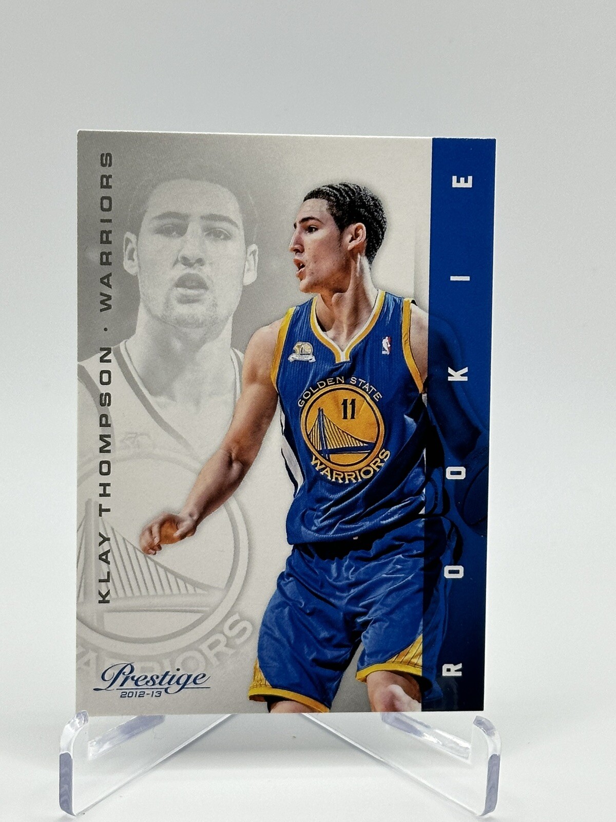 2012-13 PRESTIGE #155 KLAY THOMPSON ROOKIE RC GOLDEN STATE WARRIORS