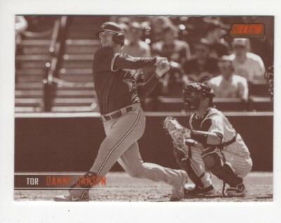 2021 TOPPS STADIUM CLUB SEPIA DANNY JANSEN TORONTO BLUE JAYS #46