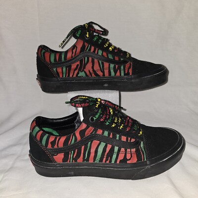 Vans Old Skool x A Tribe Called Quest Sneakers Men's Black Red