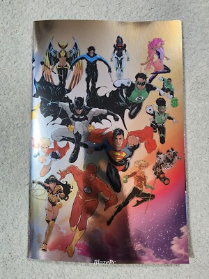 Dawn of DC Primer 2023 Special Edition Foil Variant Spokes DC Comics 2023 NM