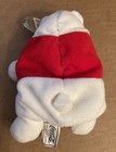 Coca Cola Stuffed Polar Bear in Red T-shirt  Bean Bag Plush # 0112 1997 Tags — photo 3