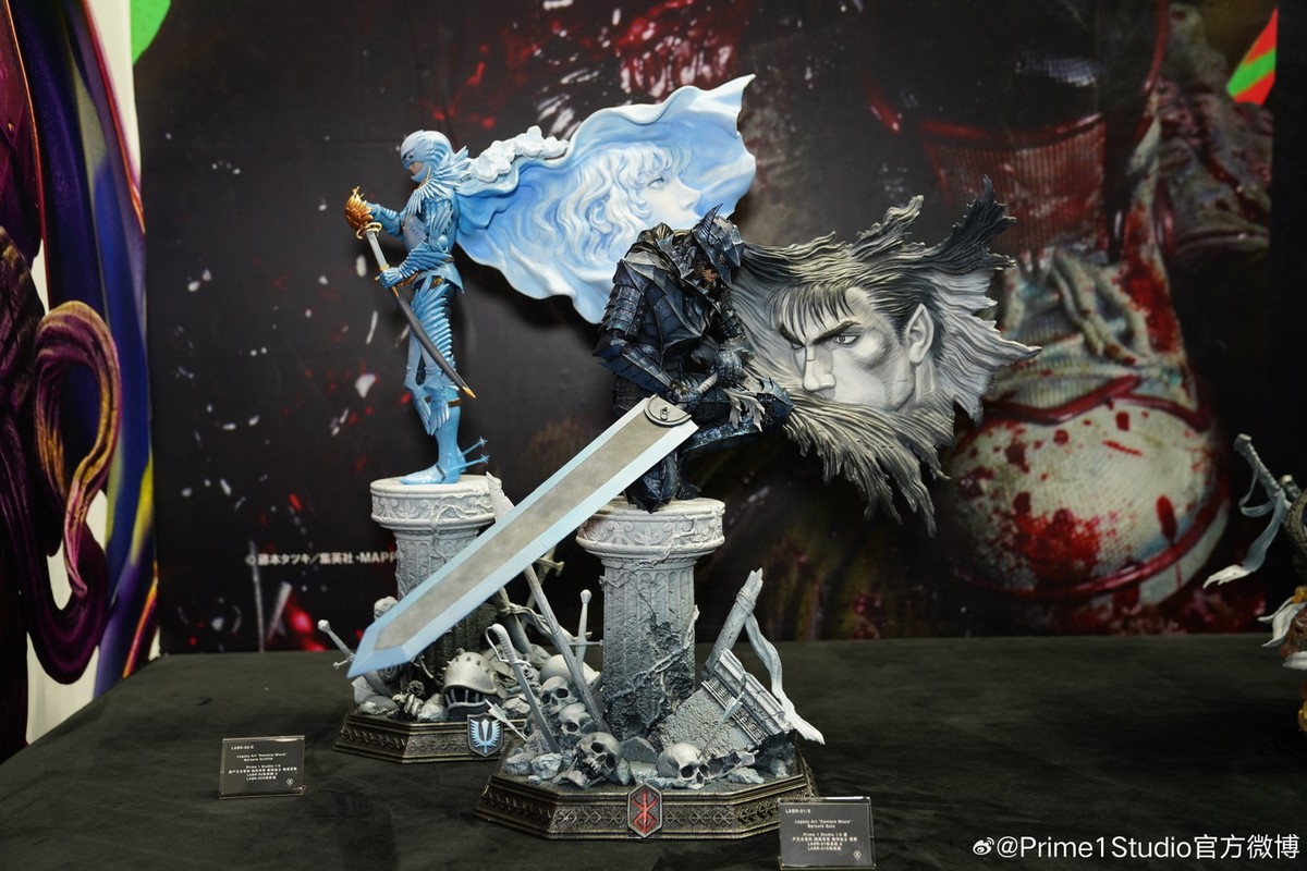Prime 1 Studio LABR-01S Legacy Art Berserk Guts Statue With Bonus