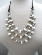 J.JILL BIB NECKLACE SLIDE ADJUST