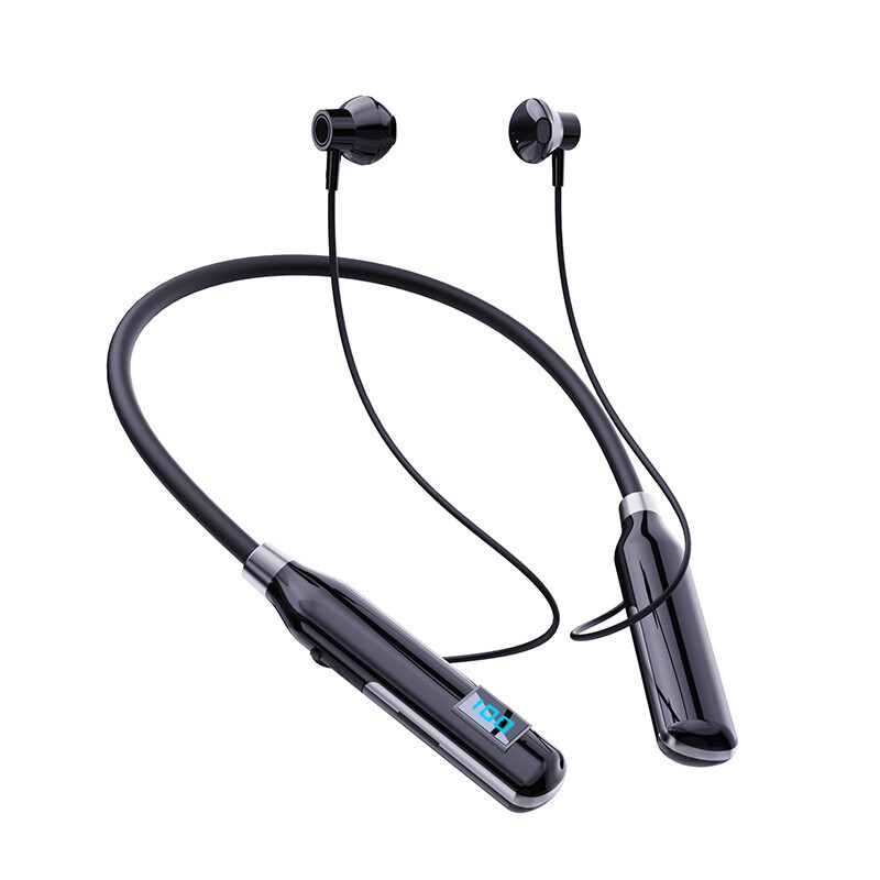 New Neck-Hanging Sports Wireless Bluetooth Headset Binaural Running Mini Neck ha