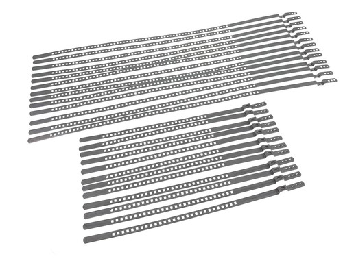 25x abrazaderas para manguitos de eje 7mm 13x largo + 12x corto coche puños - Imagen 2 de 8