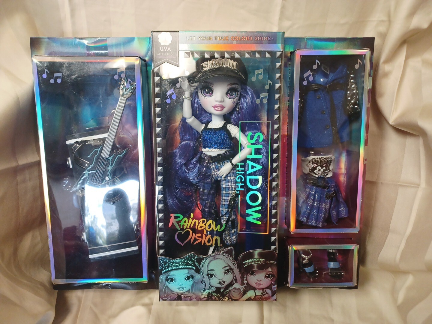 Neon Shadow Shadow High Rainbow Vision Uma VanHoose Fashion Doll Series #1 New