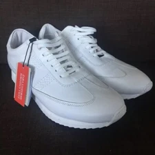 New! Zara Sneakers White Leather Unisex Women US 11/ EU42/ Men8.5/EU42
