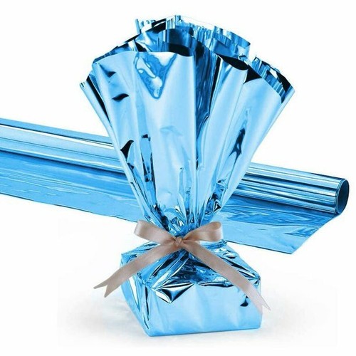 PMU Gift Wrap Mylar Roll Metallic 1.4 Mil PVC Film Reflective Foil Material - Picture 2 of 65