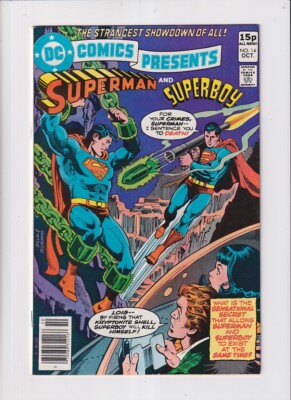 DC Comics Presents (1978) #  14 UK Price (6.0-FN) Superboy 1979