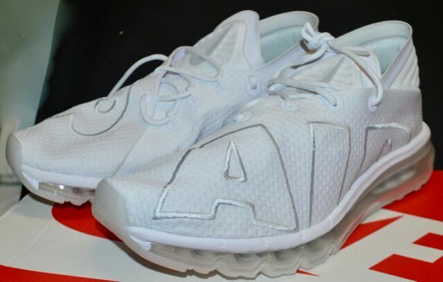 nike air max flair triple white