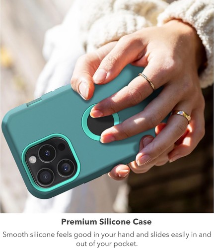 For iPhone 15 Pro Max Plus Case Heavy Duty Shockproof Phone Cover Tempered Glass - Picture 16 of 56
