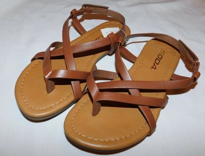 soda criss cross sandals