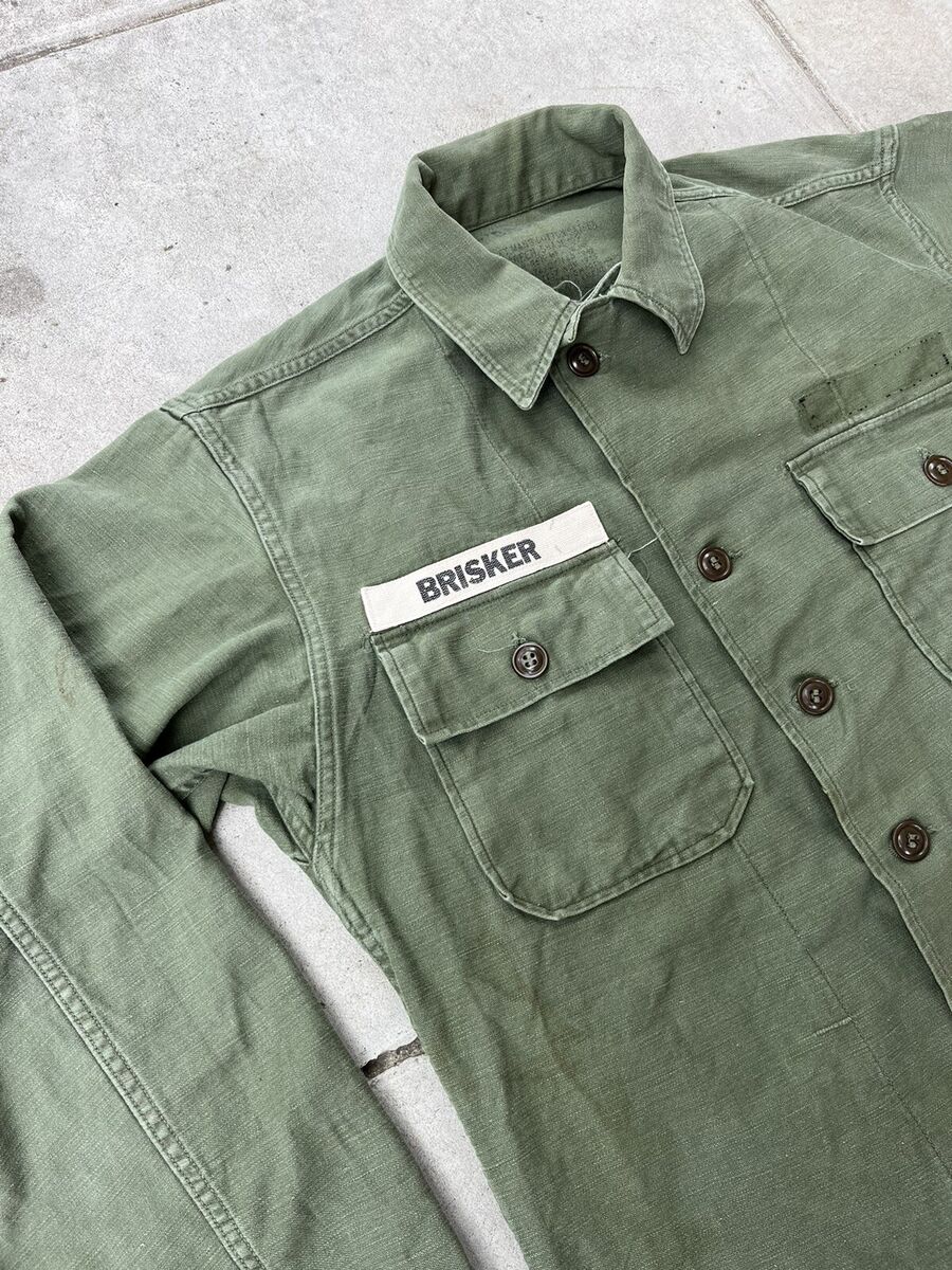 Vintage 50s 60s Vietnam Era US Army OG-107 Type 1 Sateen Vintage 50s 60s Vietnam Era US Army OG-107 Type 1 Sateen