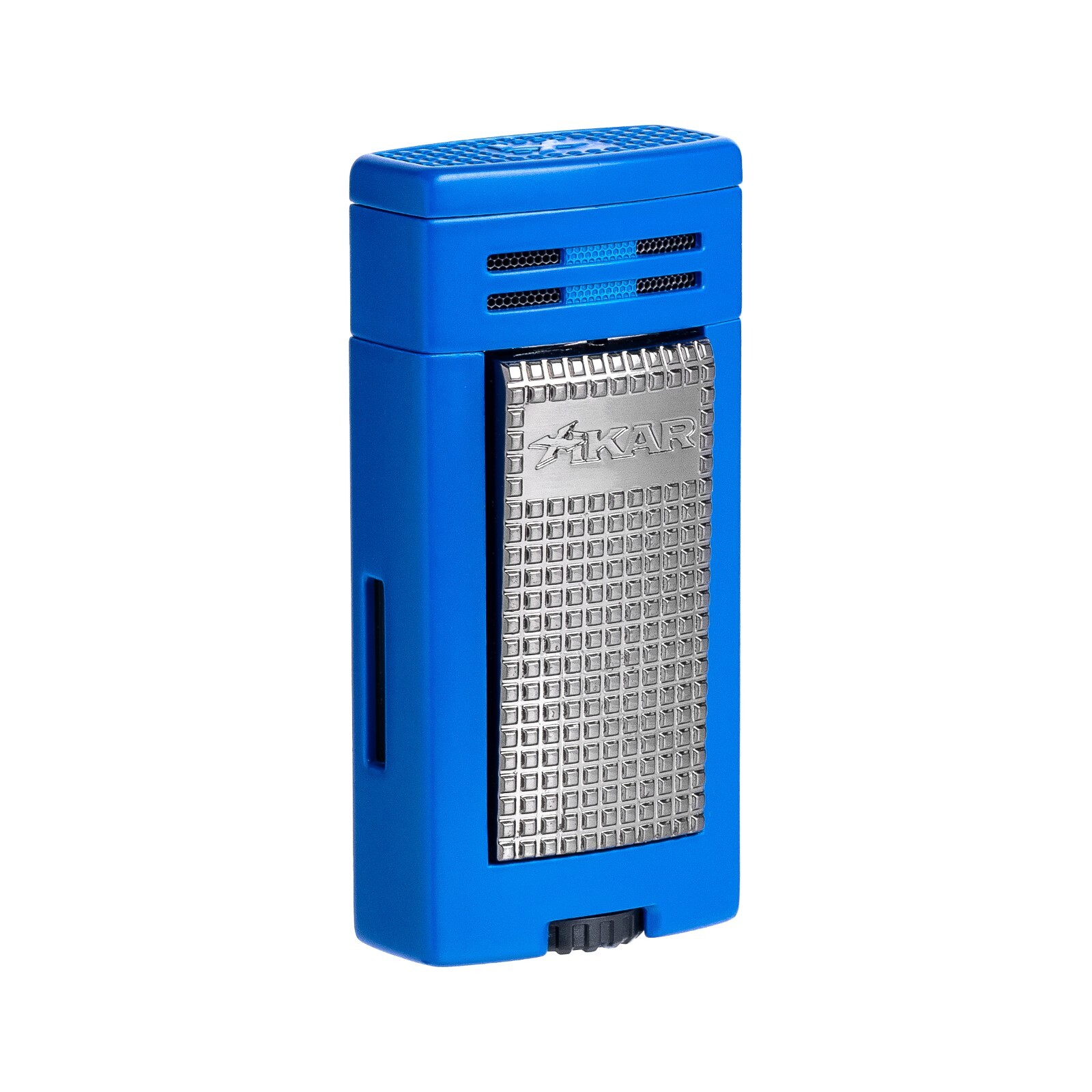 Xikar&reg; Ion Double-Jet Flame Cigar Lighter, Lifetime Warranty, Blue