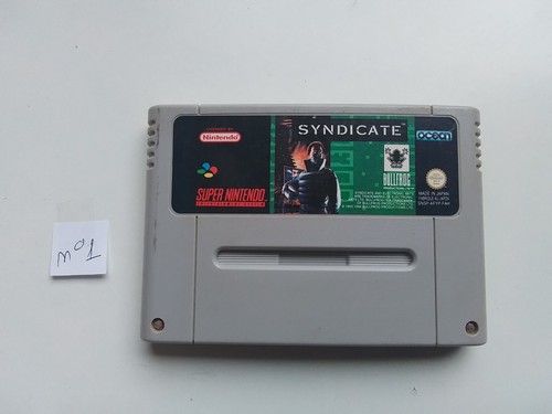 Syndicate sur Super Nintendo !!! | eBay