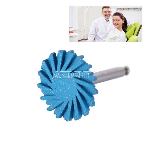 6pcs/set AZDENT Dental Diamond rubber polisher Composite Polishing RA disc - Picture 5 of 12