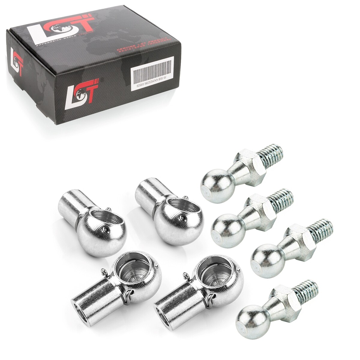 4x Set Ball Head Mount M8 10mm Gas Spring DIN 71803 71805 for LAND ROVER