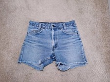 Levi Orange Tab Vintage Denim Shorts 28 Waist