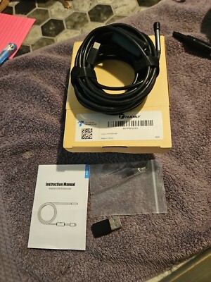 USB C Endoscope for iPhone, OTG Android Phone, 5.5 mm Borescope Inspection Snake