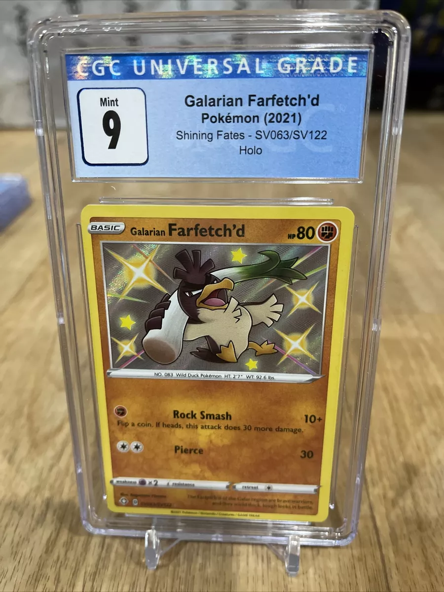  Pokemon - Galarian Farfetch'd SV063/SV122 - Shining