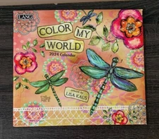 Lang Companies,  Color My World 2024 Wall Calendar